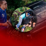Sargento resulta lesionado en deslizamiento de vehículo en la carretera Sánchez-Nagua