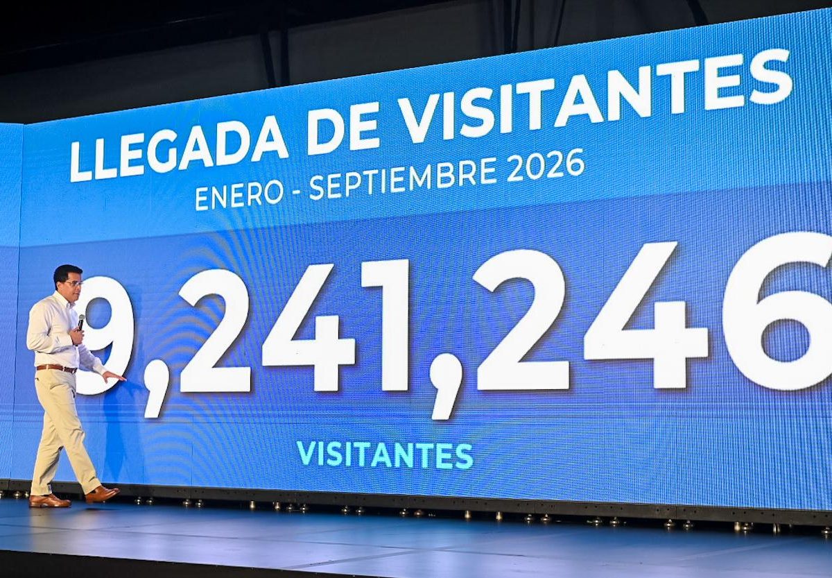 RD supera los 9.2 millones de visitantes entre enero y septiembre de 2026