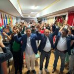 Dirigentes del PRM en España se juramentan en la Fuerza del Pueblo