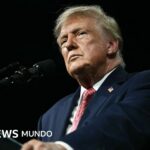 La justicia le ordena a Trump responder preguntas bajo juramento en su demanda contra la BBC